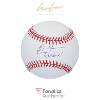 Carlos Martinez St. Louis Cardinals Autographed Baseball with "Tsunami" Inscription