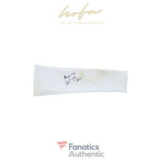 Carson Wentz Philadelphia Eagles Autographed Game-Used White Sleeve vs. Miami Dolphins on December 1, 2019