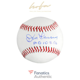 Don Larsen New York Yankees Autographed Baseball with "PG 10/8/56" Inscription