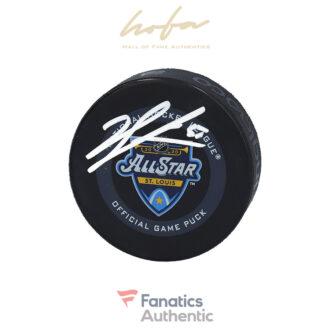 Jordan Binnington St. Louis Blues Autographed 2020 NHL All-Star Game Official Game Puck