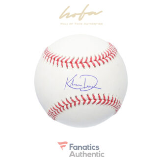Khris Davis Texas Rangers Autographed Baseball