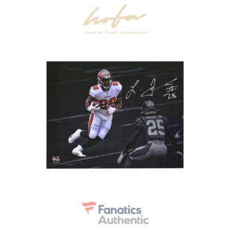 Leonard Fournette Tampa Bay Buccaneers Autographed 11" x 14" Spotlight Photograph