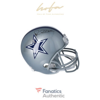 Michael Irvin Dallas Cowboys Autographed Riddell Replica Helmet