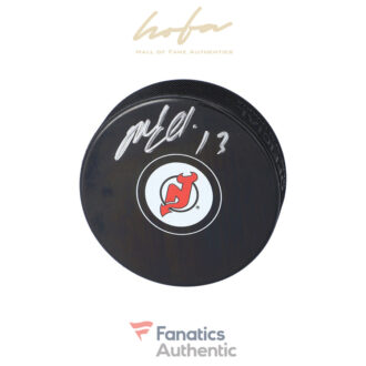 Mike Cammalleri New Jersey Devils Autographed Hockey Puck