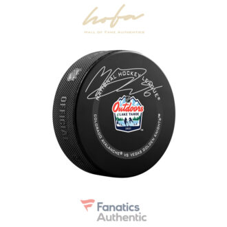 Mikko Rantanen Colorado Avalanche Autographed 2021 NHL Outdoor Games at Lake Tahoe Official Game Puck