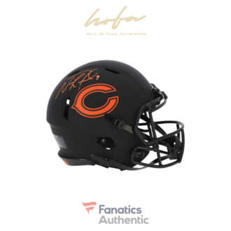 Nick Foles Chicago Bears Autographed Riddell Eclipse Alternate Speed Authentic Helmet