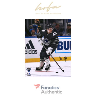 Quinn Hughes Vancouver Canucks Autographed 11" x 14" 2020 NHL All-Star Game Photograph