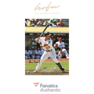 Ramon Laureano Oakland Athletics Autographed 8" x 10" Swing Photograph