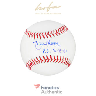 Randy Johnson Arizona Diamondbacks Autographed Baseball with PG 5-18-04 Inscription