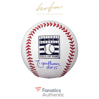 Randy Johnson Arizona Diamondbacks Autographed Hall of Fame Logo Baseball with "HOF 15" Inscription