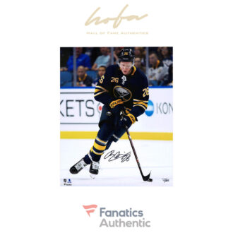 Rasmus Dahlin Buffalo Sabres Autographed 16" x 20" NHL Debut Skating Photograph
