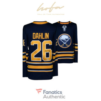 Rasmus Dahlin Buffalo Sabres Autographed Navy Fanatics Breakaway Jersey