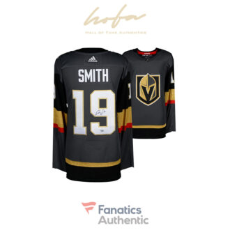 Reilly Smith Vegas Golden Knights Autographed Black Adidas Jersey