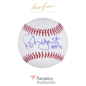 Robin Yount Milwaukee Brewers Autographed Rawlings Baseball with "HOF '99" Inscription
