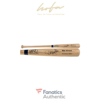 Robin Yount Milwaukee Brewers Autographed Rawlings Blonde Big Stick Bat with "3142" Inscription