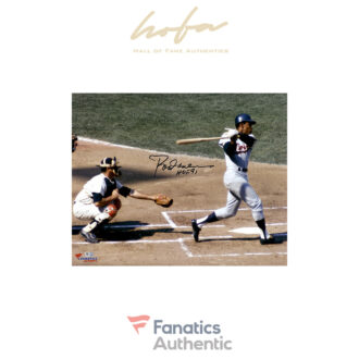 Rod Carew Minnesota Twins Autographed 16" x 20" Horizontal Swing Photograph with "HOF 91" Inscription