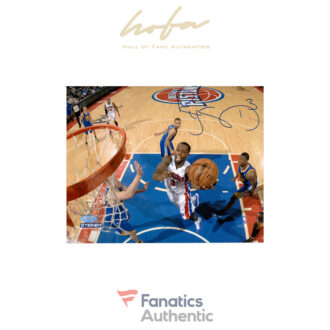 Rodney Stuckey Detroit Pistons Autographed 8" x 10" Lay Up Photograph