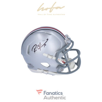 Ryan Shazier Ohio State Buckeyes Autographed Riddell Speed Mini Helmet