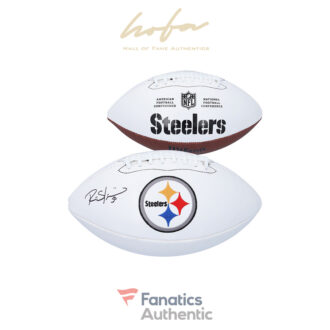 Ryan Shazier Pittsburgh Steelers Autographed Wilson White Panel Football