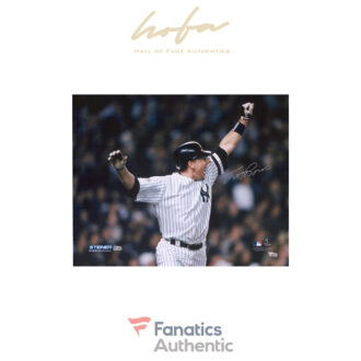 Scott Brosius New York Yankees Autographed 16" x 20" 2001 World Series Home Run Celebration Photograph