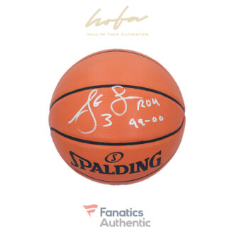 Steve Francis Houston Rockets Autographed Spalding Indoor/Outdoor Basketball with "ROY 00" Inscription