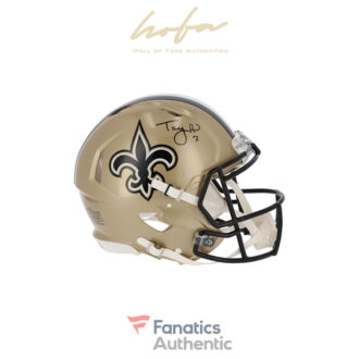 Taysom Hill New Orleans Saints Autographed Riddell Speed Authentic Helmet