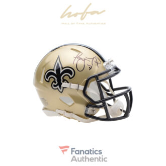 Taysom Hill New Orleans Saints Autographed Riddell Speed Mini Helmet