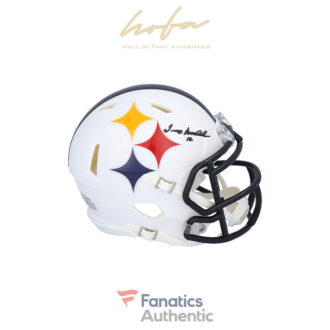 Terry Bradshaw Pittsburgh Steelers Autographed Riddell AMP Alternate Speed Mini Helmet