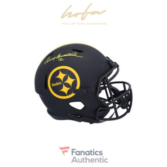 Terry Bradshaw Pittsburgh Steelers Autographed Riddell Eclipse Alternate Speed Replica Helmet