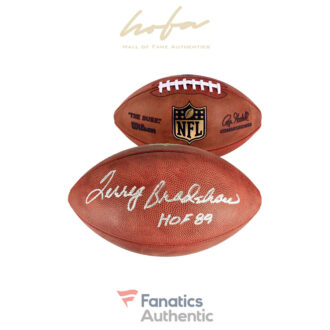 Terry Bradshaw Pittsburgh Steelers Autographed Wilson Pro Football