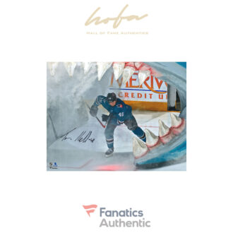 Tomas Hertl San Jose Sharks Autographed 16" x 20" Out of Shark's Mouth Photograph