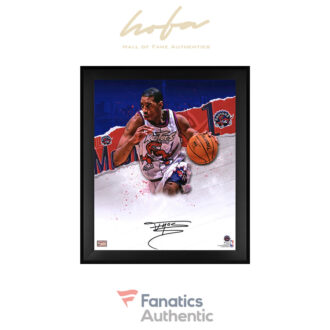 Tracy McGrady Toronto Raptors Framed Autographed 20" x 24" In-Focus Photograph