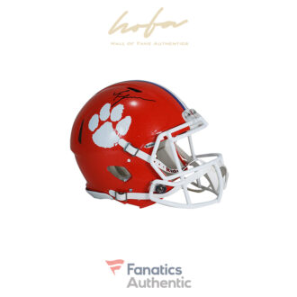 Trevor Lawrence Clemson Tigers Autographed Riddell Speed Authentic Helmet