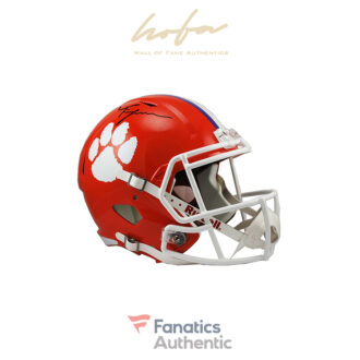 Trevor Lawrence Clemson Tigers Autographed Riddell Speed Replica Helmet