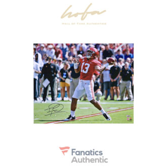 Tua Tagovailoa Alabama Crimson Tide Autographed 16" x 20" Passing Photograph