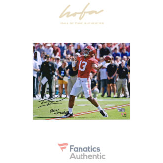 Tua Tagovailoa Alabama Crimson Tide Autographed 8" x 10" Passing Photograph with "Roll Tide" Inscription