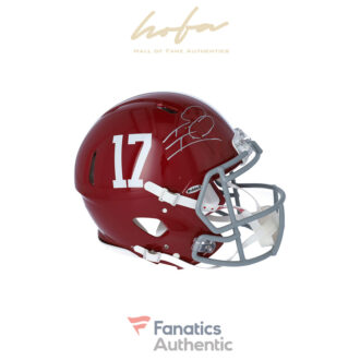 Tua Tagovailoa Alabama Crimson Tide Autographed Riddell Speed Authentic Helmet