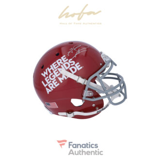 Tua Tagovailoa Alabama Crimson Tide Autographed Schutt "Where Legends Are Made" Speed Authentic Helmet