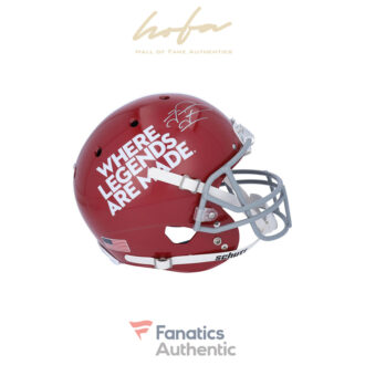 Tua Tagovailoa Alabama Crimson Tide Autographed Schutt "Where Legends Are Made" Speed Replica Helmet