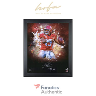 Tua Tagovailoa Alabama Crimson Tide Framed Autographed 20" x 24" In Focus Photograph with "Roll Tide" Inscription