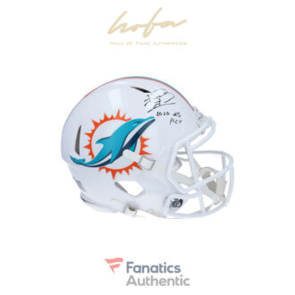 Tua Tagovailoa Miami Dolphins Autographed Riddell Speed Authentic Helmet with "2020 #5 PICK" Inscription