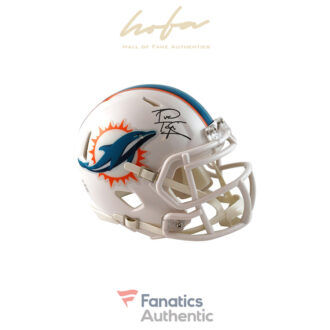 Tua Tagovailoa Miami Dolphins Autographed Riddell Speed Mini Helmet
