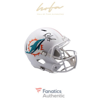 Tua Tagovailoa Miami Dolphins Autographed Riddell Speed Replica Helmet