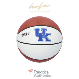 Tyrese Maxey Kentucky Wildcats Autographed Team Logo White Panel Basketball