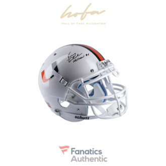Vinny Testaverde Miami Hurricanes Autographed Schutt Authentic Helmet with "Heisman 86" Inscription
