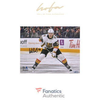 William Karlsson Vegas Golden Knights Autographed 8" x 10" White Jersey Skating Photograph