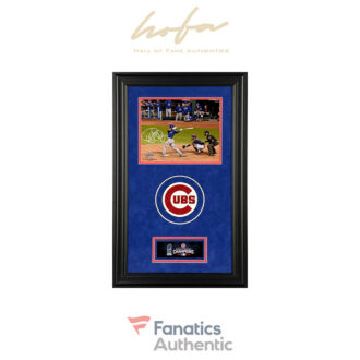 Willson Contreras Chicago Cubs 2016 MLB World Series Champions Deluxe Framed Autographed 8" x 10" World Series Photograph
