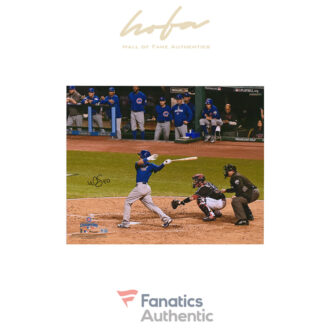 Willson Contreras Chicago Cubs Autographed 2016 MLB World Series Champions 16" x 20" World Series Photograph
