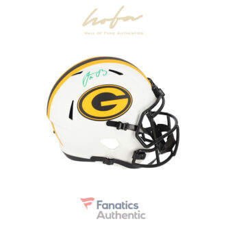 Aaron Rodgers Green Bay Packers Autographed Riddell Lunar Eclipse Alternate Speed Replica Helmet