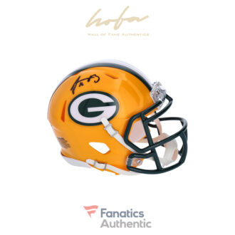 Aaron Rodgers Green Bay Packers Autographed Riddell Speed Mini Helmet